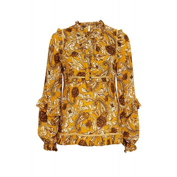 SPELL and The Gypsy Etienne Blouse Sienna S - Picture 3 of 8